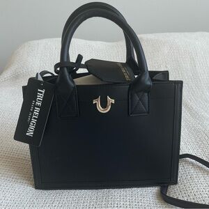 True Religion Black Tote Bag NWT